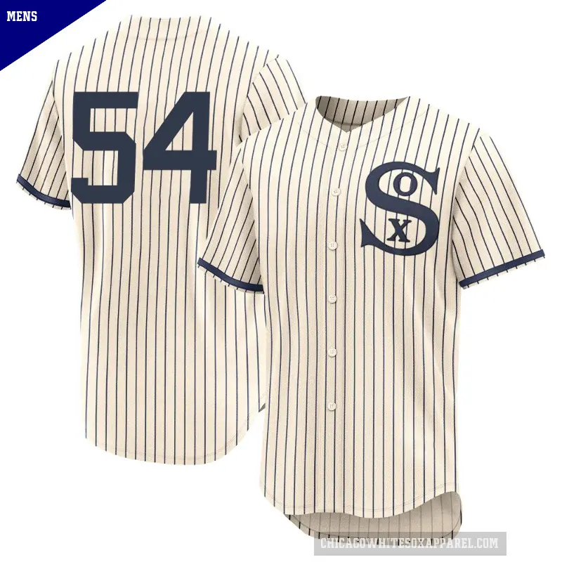 Men's No.54 Martin Perez Chicago White Sox Cream Authentic 2021 Field of Dreams Jersey