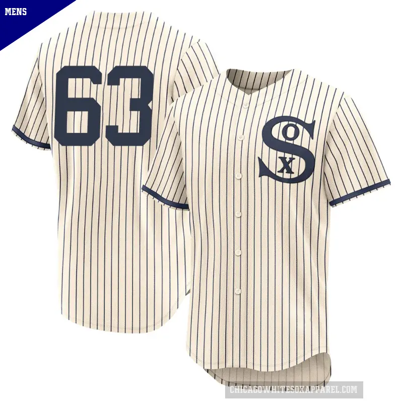 Men's No.63 Penn Murfee Chicago White Sox Cream Authentic 2021 Field of Dreams Jersey