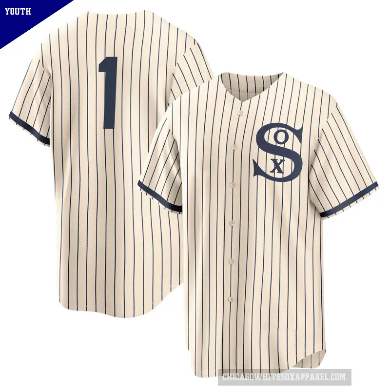 Youth No.1 Lance Johnson Chicago White Sox Cream Replica 2021 Field of Dreams Jersey