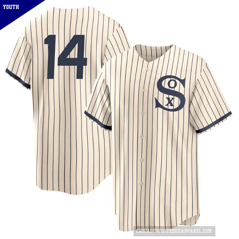Youth No.14 Bill Melton Chicago White Sox Cream Replica 2021 Field of Dreams Jersey