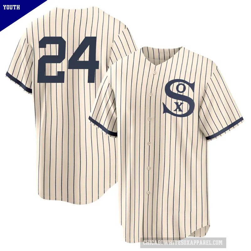 Youth No.24 Joe Crede Chicago White Sox Cream Replica 2021 Field of Dreams Jersey